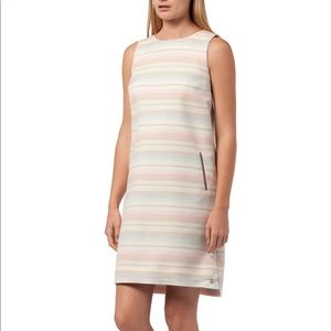 Tommy Hilfiger Pastel Striped Shift Dress Sz 4